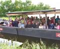 Bild: mof
Die Frauen in gemütlicher Runde auf dem Lastkahn "Alma Victoria".