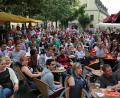 Bild: ggö
In der Weidener Innenstadt können Fußballfans während der WM auch gut feiern - aber nur, wenn sie sich an die Regeln halten.