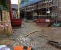 Bild: Rosner, Josef
Die Schlammlawine hinterlässt in Konnersreuth Spuren.