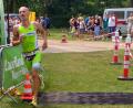 Bild: Jörg Weigert
Fit wie der sprichwörtliche Turnschuh: Rouven Oeckl vor wenigen Tagen beim Wechsel auf die Laufstrecke.
