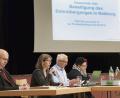 Bild: Götz
Vier Tage dauerte der Erörterungstermin, den die Regierung der Oberpfalz innerhalb des Planfeststellungsverfahrens zur Beseitigung des schienengleichen Bahnübergangs in Nabburg angesetzt hatte. Vom 16. bis 19. April kamen zuerst in der Nordgauhalle und dann im Rathaus die vorgebrachten Einwände zur Sprache.