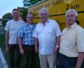 Bild: rn
Thomas Riedl, Holger Götz, Ralf Stock und Karl Meiler (von links) überzeugen sich vor Ort  über die Verkehrssituation in Tremmersdorf.