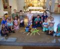 Bild: exb
Die Kindergruppe gestaltete den Gottesdienst zum Thema "Schöpfungsgeschichte".