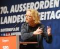 Bild: Schönberger, Gabi
Landesvorsitzende Natascha Kohnen am Landesparteitag der SPD