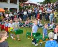 Bild: fjo
Das Jolinchen-Sommerfest verwandelte den Kindergarten zur großen Bühne mit einem staunenden Publikum.       Bild: fjo
