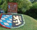 Bild: az
Das Stadtwappen erblüht in bunten Farben.