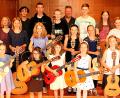 Bild: Kreuzer, Reinhard
Gitarren erklangen im Auditorium der Franz-Grothe-Schule bei den Vorspielen als Solisten oder auch in Duos.