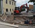 Bild: gz
Der Standort für den Granitbrunnen in Form eines liegenden Hexagramms am Rathaus steht fest.