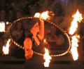 Bild: Mardanow
Mit ihrem faszinierenden Spiel mit dem Feuer haben sich die Mitglieder der Gruppe "Ameno Signum" seit Jahren einen Namen gemacht. Am Freitag präsentieren sie beim Johannisfeuer im Stadtpark ihre neue Show.