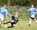 Bild: Ziegler
Der TSV Theuern (links Selina Daubenspeck, rechts Alexandra Simon)  ist als Landesligist das klassenhöchste Frauenfußball-Team aus dem Raum Amberg-Sulzbach.