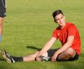 Bild: Gebert, Rudolf [GB] (rudolf.gebert@oberpfalzmedien.de)
Der Mitterteicher Neuzugang Nikolai Nothhaft schied beim Testspiel in Rehau schon nach 30 Minuten verletzt aus. Deshalb wird der Ex-Thiersheimer am Samstag im zweiten Vorbereitungsspiel in Grafenwöhr geschont.