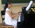 Bild: tie
Stella Liang (Klasse 5c) spielte ein Scherzo von Schubert