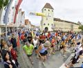 Bild: Ziegler
Startschuss beim 31. Stadtlauf in Sulzbach-Rosenberg für die Herren.