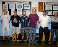 Bild: ds
Der neugewählte Vorstand des SKK Schwarz-Gelb Etzelwang (von links): Vorsitzender Roland Sperber, 2. Sportwart Bernd Wohlfarter, Sportwart Michael Übelacker, Schriftführer Wolfgang Lehnerer, Jugendwart Michael Plößel und Kassier Werner Linhart.