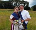 Bild: wec
Das Oberkirwapaar 2018: Kristina Jokiel und Martin Süß.
