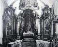 Bild: Gerald Morgenstern
Der Altarraum der Peter-und-Paul-Kirche. Dort sollen die Figuren für die Feier wie in früheren Tagen wieder aufgestellt werden.