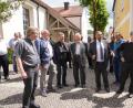 Bild: fvo
Bild vorne: Pfarrer Marek Baron (links), der Schwandorfer Dekan Monsignore Hans Amann (Zweiter von links) Pfarrer Andreas Renner (Mitte), Pfarrer Norbert Götz (rechts)