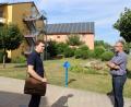 Bild: pko
Thomas Gollwitzer (links) und Georg Keil erläuterten dem Bauausschuss die Vorteile einer Photovoltaikanlage auf dem Marienheim