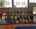 Bild: myd
Mit 16 Teilnehmerinnen tritt die DJK Pressath beim Turncup des Turngaus Oberpfalz Nord in Erbendorf an. Drei Pokalplätze, Medaillen und Urkunden bekommen die Sportlerinnen für ihre tollen Leistungen.