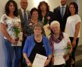 Bild: exb
Bei der Jahreshauptversammlung der FU Tirschenreuth wurden zahlreiche Mitglieder geehrt. Unser Bild zeigt, sitzend vorne von links, Helga Zintl, Christa Legat sowie
stehend von links, Sabine Scheidler, Franz Stahl, Maria Witt, Olga Luft,  Huberth Rosner und Claudia Kost.