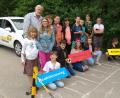 Bild: mab
Schwarzenfelder Schüler setzten sich mit den vielfältigen Gefahren im motorisierten Verkehr auseinander.