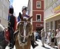 Bild: Petra Hartl
Ein Höhepunkt des Nordgautags wird der große Festzug am Sonntag sein. Rund 2000 Teilnehmer werden – wie in Amberg im Jahr 2009 – in bunten Kostümen, traditioneller Tracht oder geschmückten Wägen durch Wiesau ziehen.