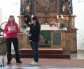 Bild: lek
Die Kindergottesdiensthelferinnen, die den Raben Freddy zum sprechen brachten.