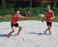 Bild: gsp
Marco Nanka (links)und Julian Zoll vom VC Amberg wollen bei der Bayerischen Meisterschaft der U17 im Beachvolleyball in Schnaittenbach auf das Siegerpodest.