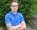 Bild: dob
Christian Seer präsentiert sein Lied über den SV Altenstadt bei Vohenstrauß.