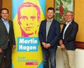Bild: Dobmeier
Das Wahlprogramm „Neue Generation Bayern“ stellte FDP-Spitzenkandidat Martin Hagen (links) vor, der auf Einladung des Weidener Landtagsdirektkandidaten Christoph Skutella (Zweiter von rechts) und von Stadtrat Reinhold Wildenauer referierte.