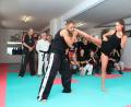 Bild: exb
Voll zur Sache geht's beim Kickboxen.