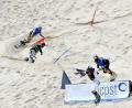 Bild: Hubert Ziegler
Die besonderen Bedingungen im Sand verlangen den Sportlern alles ab.