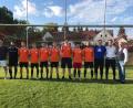 Bild: exb
Die DJK Weiden hofft mit ihren Neuzugängen auf eine erfolgreiche Saison: (von links) die A-Klassen-Trainer Trainer Erdinc Ahyüz und Andreas Herzog, Bernd Kneidl, Marko Brünsch, Janik Sailer, Niklas Grönwald, Nico Krebs, Joachim Borchert, Ronny Baeske, Kreisliga-Trainer Stefan Krebs, Abteilungsleiter Roland Jahn und Vorstand Reinhold Wildenauer. Nicht im Bild ist Alwin Hlina.
