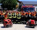 Bild: exb
Knapp 30 Feuerwehrfrauen und -männer absolvierten den Maschinistenlehrgang.