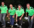 Bild: Rosner, Konrad
Sie haben gut lachen: Erstmals in der Vereinsgeschichte steigen die Asphaltstockschützen der Kondrauer Sportfreunde in die Landesliga auf. Unser Bild zeigt von links: Gerald Schnurrer, Matthias Schnurrer, Thomas Klein und Thomas Lochner.