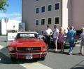 Bild: abu
Celebrating Elvis vor und in der Stadthalle mit US-Oldtimern, den "Ridin´ Dudes" und Elvis-Interpret Ron Glaser.