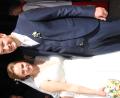 Bild: kro
Tamara und Alexander Bauer feierten Hochzeit in der Basilika.