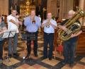 Bild: HCZ
Das Bäserquintett St. Elisabeth eröffnet die erste "Punkt 12"- Veranstaltung dieses Sommers