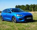 Bild: Michael Ascherl
Markanter Auftritt: Der Ford Focus stellt sich selbstbewusst gegen Golf und Astra.