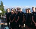Bild: exb
Die Schüler üben schon mal: Sie wandern in einem Trainingslager am Walchensee.