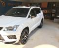 Bild: Michael Ascherl
Der Ateca ist der erste Wagen mit dem Cupra-Logo, ein Power-SUV mit 300 PS.