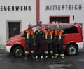 Bild: EBR
Michael Scharnagl (Zweiter von links) ist stets willkommen bei der Feuerwehr Mitterteich. Zu seinen ehemaligen Kollegen sowie zu Kommandant Franz Bauernfeind (ganz links), dem 2. Kommandanten Günther Sommer (Zweiter von rechts) und zum Vorsitzenden Christian Grillmeier pflegt er noch guten Kontakt.