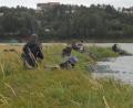 Bild: dl
Fast 150 Teilnehmer warfen beim Browning-Feeder-Cup die Angelruten am Eixendorfer Stausee aus.