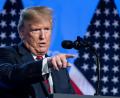 Bild: Bernd von Jutrczenka/dpa
Revolverheld Donald Trump bei einer Pressekonferenz zum Abschluss vom Nato-Gipfel.