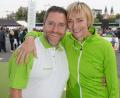 Bild: Schönberger
Die beiden Sportpromis beim Aktionstag auf dem Naabwiesen-Parkplatz Heike Drechsler und Jochen Wollmert sind nicht nur gleich alt, sondern auch derselben Meinung: Handy nur in Maßen.