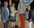 Bild: jr
Andrea Kraft ist die erste Bezirksreferentin für die Lebenshilfen in der Oberpfalz, sie wurde jetzt in Mitterteich vorgestellt. Mit dabei waren (von links) der Tirschenreuther Lebenshilfe-Vorsitzende Roland Grillmeier, Andrea Kraft, Lebenshilfe-Bezirkssprecher Berthold Kellner, seine Stellvertreterin Katrin Panek (Amberg) und Dr. Jürgen Auer (Geschäftsführer Lebenshilfe Bayern)