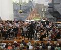 Bild: Petra Hartl
Das Orchesterkonzert der Festival Akademie im vergangenen Jahr in der Christuskirche als großes Finale mit Solist Misha Quint (Violoncello) und Dirigent Dorian Keilhack.