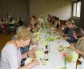 Bild: mmj
Das Lehrerteam an der Grundschule bedankte sich bei den vielen Helfern während des Schuljahres mit einem "Danke-Essen". Unterstützung