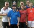 Bild: LST
Geschafft: Trotz einer 4:5-Niederlage sind die Herren 40 Bezirksliga-Meister und steigen in die Landesliga auf. Gegen Auerbach spielten: Achim Neupert, Michael Binder, Jörg Holzkämper, Jochen Runkel, Michael Striegl, Holger Humpelstetter und Fritz Kritzenthaler (von links nach rechts).