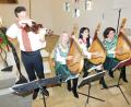 Bild: hai
Das Goldkehlchen-Quartett aus der Ukraine begeistert bei einem Konzert die Besucher.
